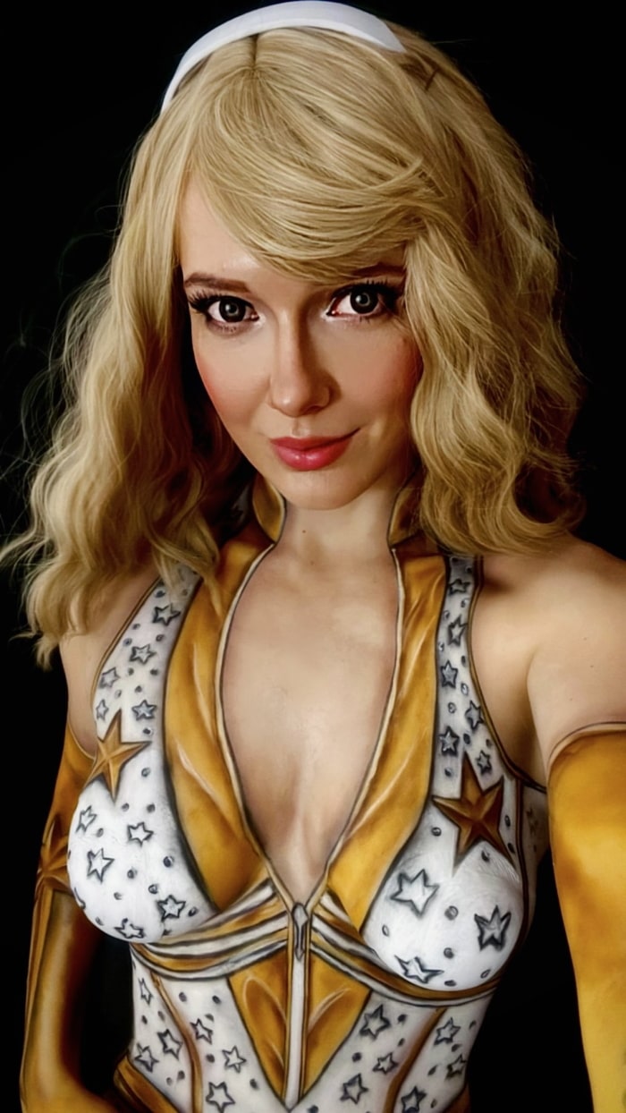 TikTok Body Paint Cosplay DeliKate