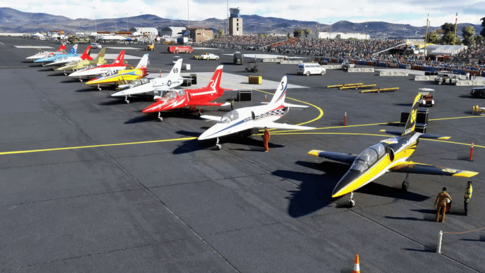 Microsoft Flight Simulator Reno Air Races