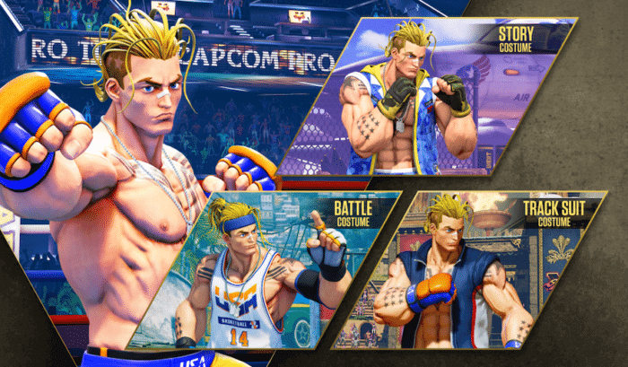 Luke Costumes Street Fighter V